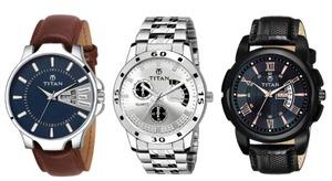Silver Dial Men's Watch