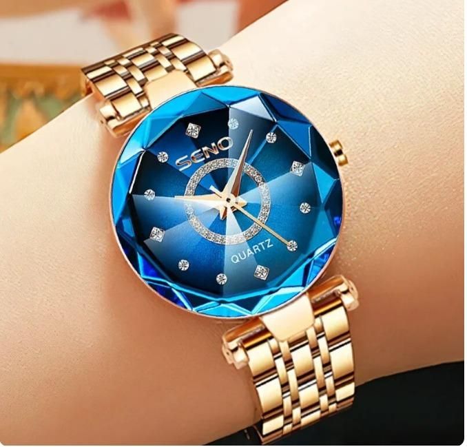 Gold Strap Watch for Womens and Girls
