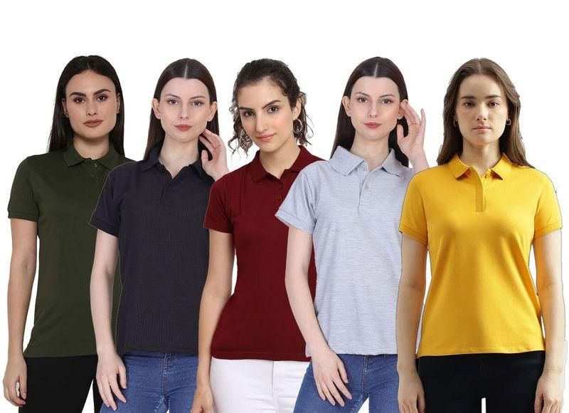 Polo Neck T-shirt
