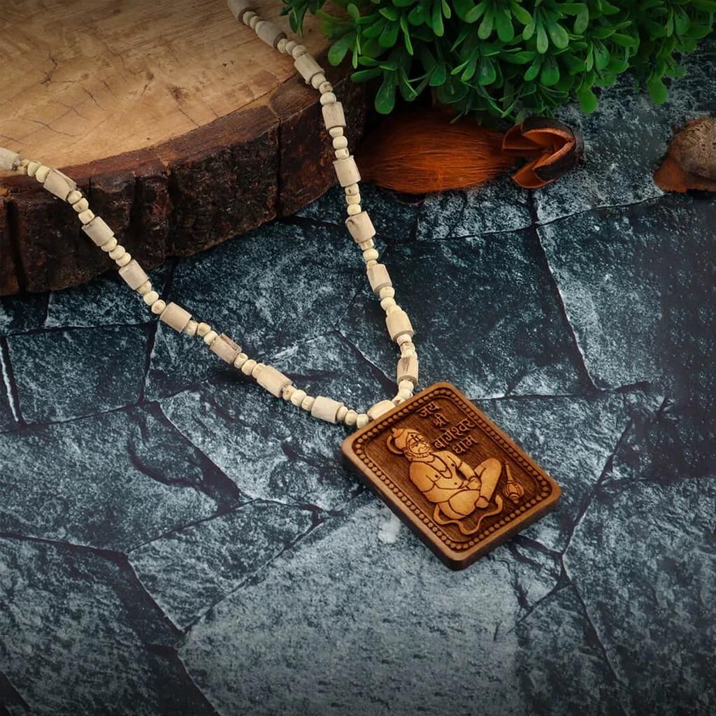 Wooden Hanumanji Locket