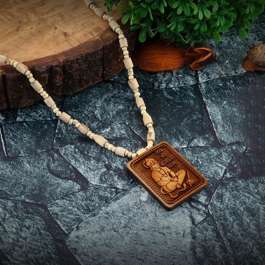 Wooden Hanumanji Locket