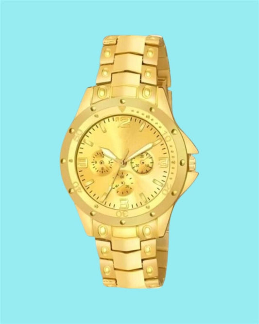  Golden Stainless Steel Watches