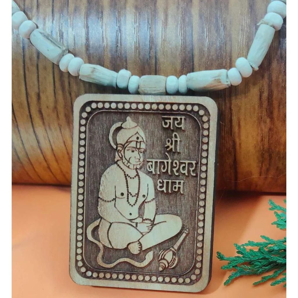 Wooden Hanumanji Locket